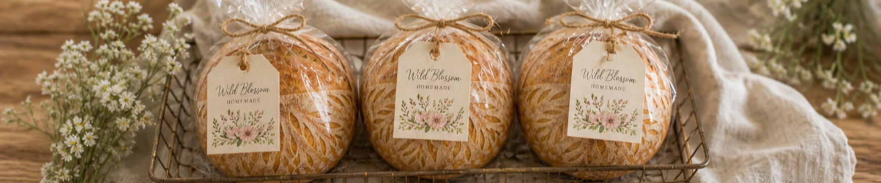 Wild Blossom Sourdough Handcrafted artisan sourdough, freshly baked in Langford, BC Handcrafted artisan sourdough, slow fermented and freshly baked in small batches.